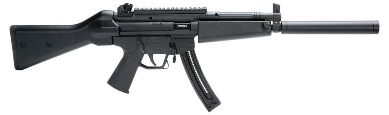 GSG-522 MP5 22LR 16″ Barrel, A2 Stock 22 Rd Mag