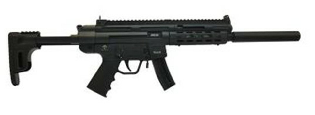 GSG GSG-16 .22 LR, 16.25″ Barrel, Black Collapsible Stock, 10rd