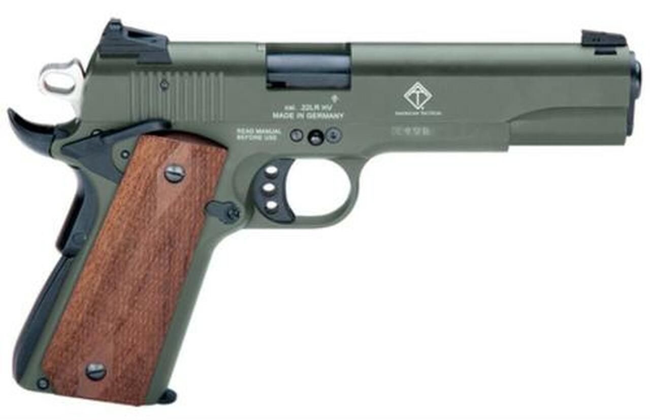 GSG M1911 HGA .22Lr 5″ BL Wdgp 10Rd OD Green