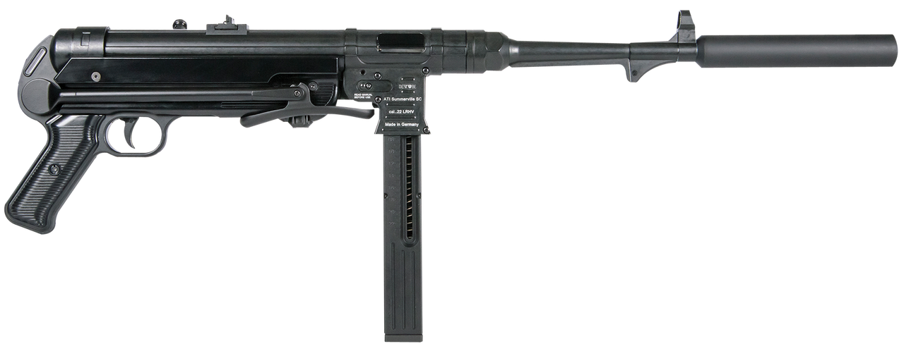 GSG MP-40 22LR, 17″ Barrel, 28rd Mag