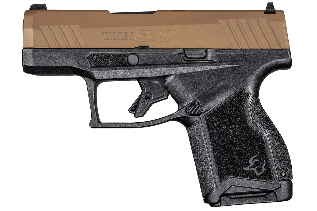 GX4 9mm Micro Compact Pistol with Troy/Coyote Cerakote Slide