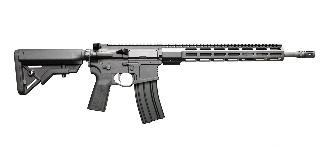 GYR GR-15 16″ Billett Lower and Upper, FN Hodge 1/7 Barrel B5 Bravo Stock