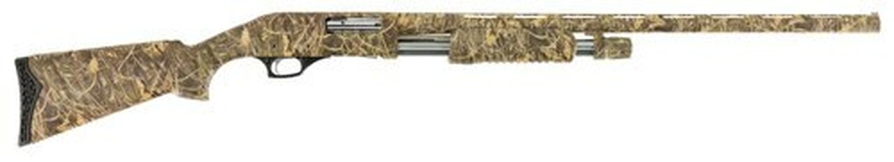 Hatfield PAS Pump-Action 12 Ga, 28″ Barrel, 3″, Natural Camo, 4rd