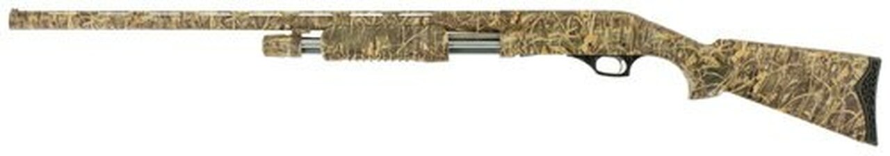 Hatfield PAS Pump-Action 12 Ga, 28″ Barrel, 3″, Natural Camo, 4rd