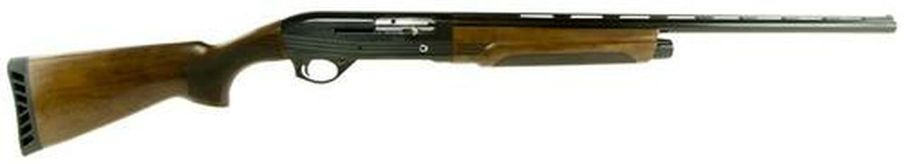 Hatfield SAS Semi-Auto 12 Ga, 28″, 3″ Chamber, Walnut/Black High Gloss