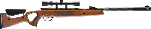 Hatsan Mod 65 Air Rifle 22 Pellet, Walnut Stock, 3-9×32 Scope