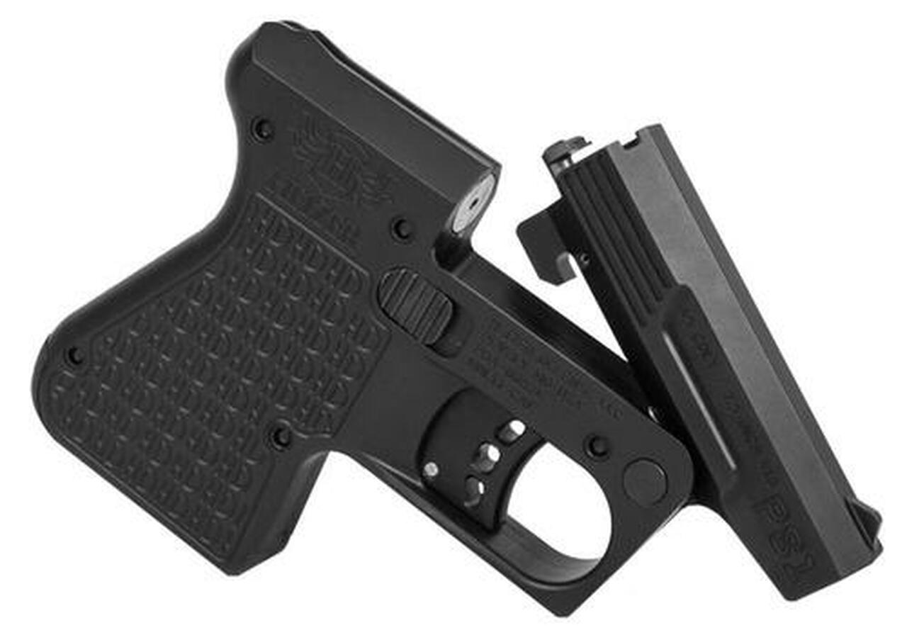 Heizer PAR1 Pocket AR DAO 223 Rem 3.75″ 1rd Black SS Grip/Frame Black
