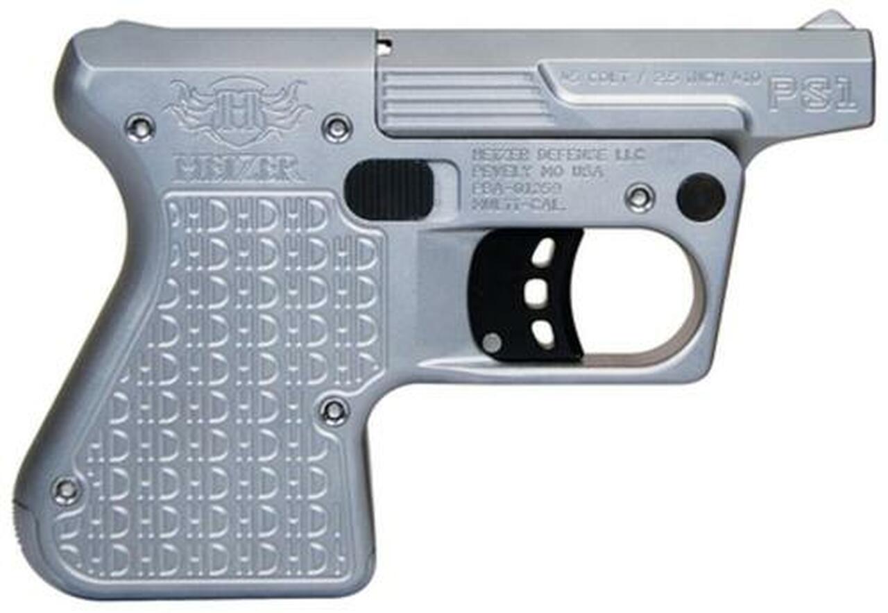 Heizer PS1 Pocket Shotgun Single Shot .45Colt/.410 Ga Steel Frame Silver Finish