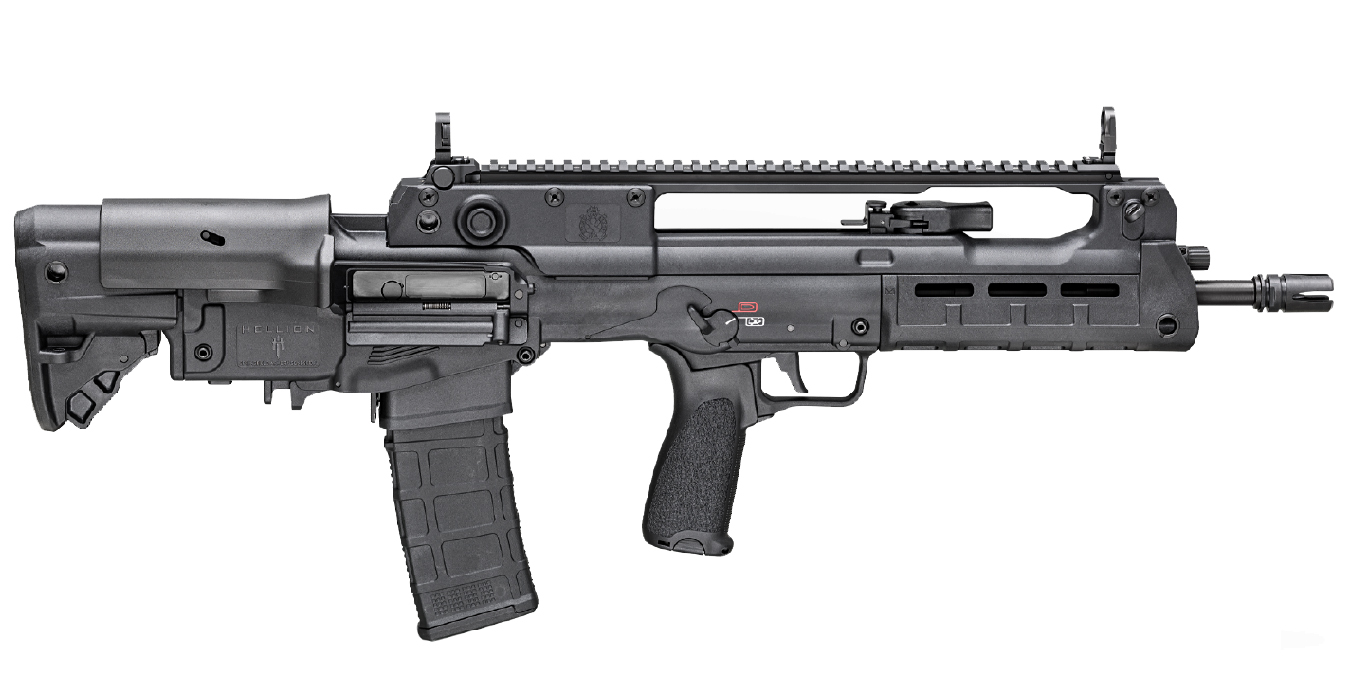 Hellion 5.56mm Semi-Automatic Fully-Ambidextrous Bullpup Rifle with 16 Inch Barrel