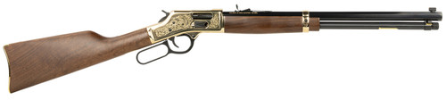 Henry Big Boy 357 Mag/38 Special, 20″ Barrel, Engraved Receiver, Walnut Stock, 10rd