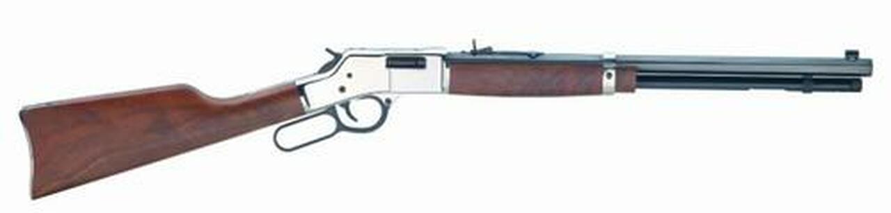 Henry Big Boy Silver, .357 Mag/.38 Special, 20″, 10rd, American Walnut
