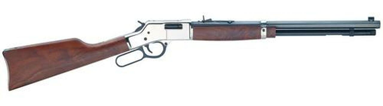 Henry Big Boy Silver 44Mag 20″ Octagon Barrel Walnut Stock