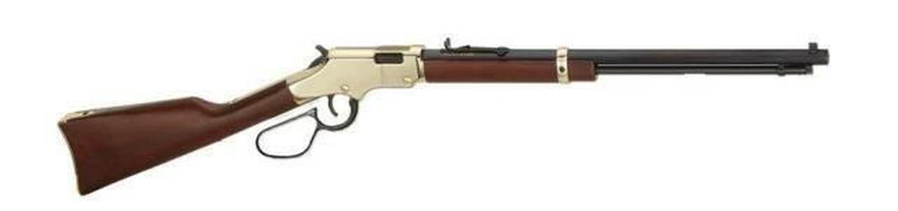 Henry Golden Boy .17 HMR, 20″ Barrel, Large Loop, American Walnut, Brasslite, 12rd
