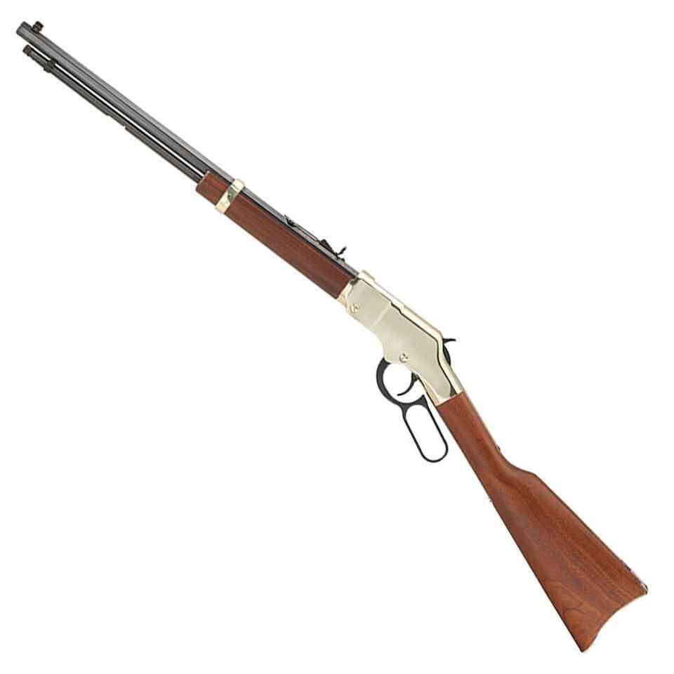 Henry Golden Boy Blued/Brass Lever Action Rifle – 22 Long Rifle – 20in