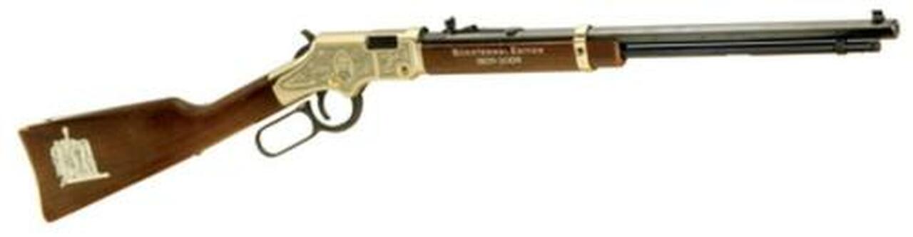 Henry Golden Boy Lincoln Bicentennial Edition 22LR 20″, Walnut Stock, Hand Engraved & Painted, Laser Etched