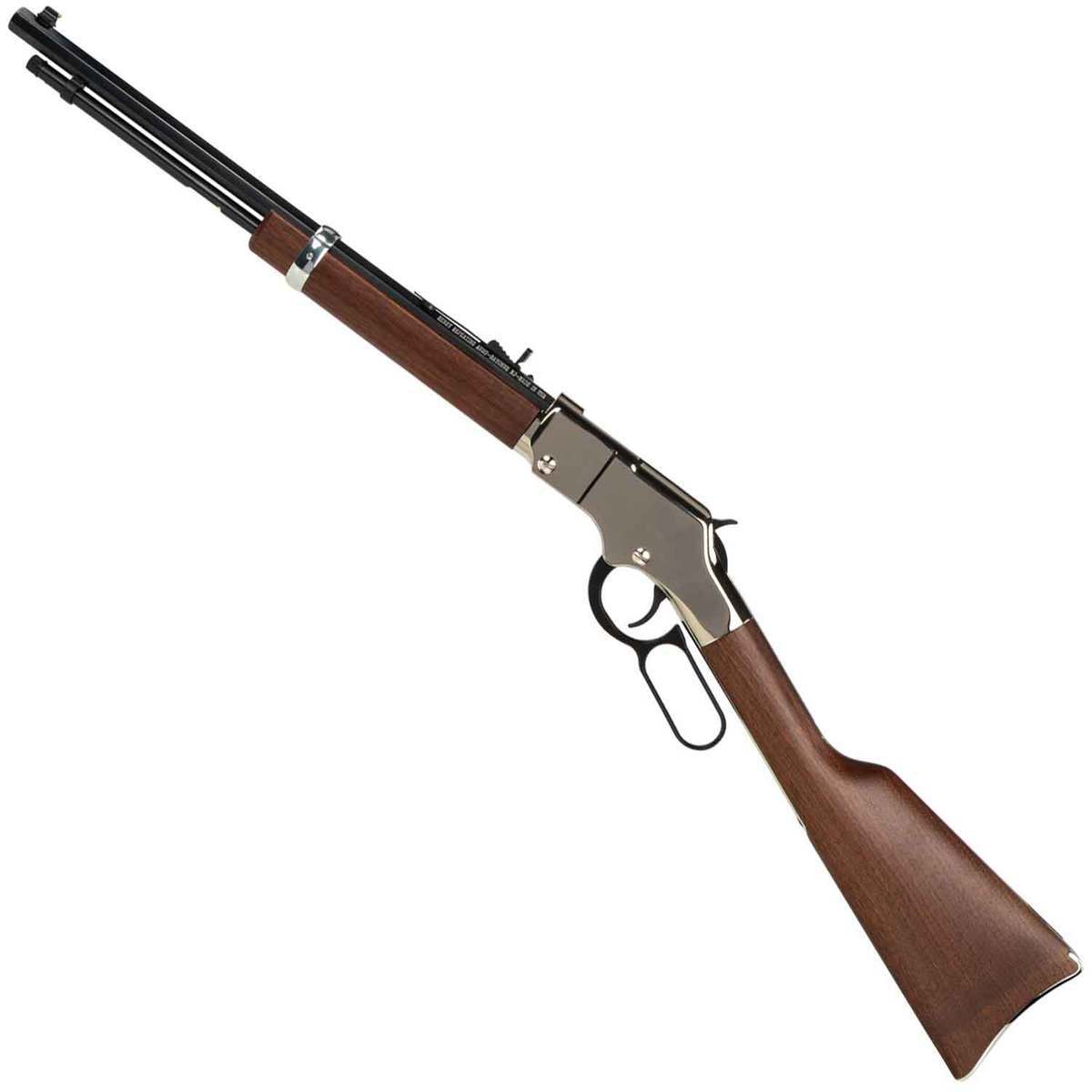 Henry Golden Boy Silver Compact Blued/Nickel Plated Lever Action Rifle – 22 Long Rifle