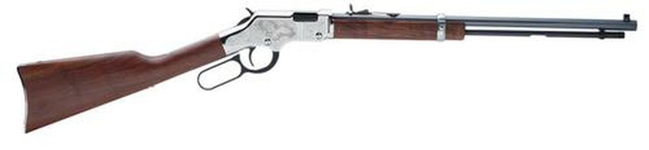 Henry Golden Boy Silver Eagle 2, 22LR, 20″, American Walnut Stock, Nickel/Blued