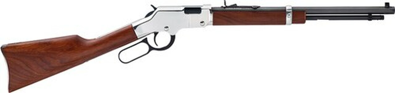 Henry Golden Boy Silver Youth Rifle, .22 LR, 16″, 17″, Nickel/Blued