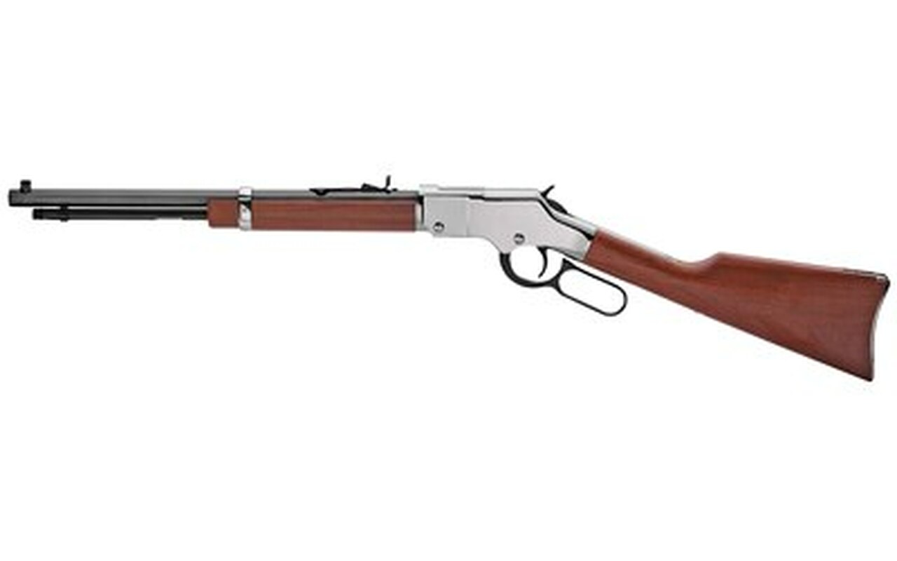 Henry Golden Boy Silver Youth Rifle, .22 LR, 16″, 17″, Nickel/Blued