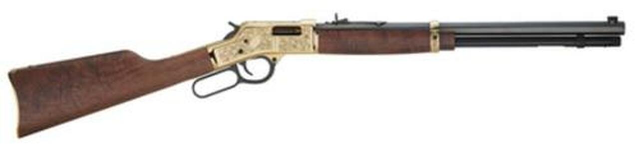 Henry Henry Big Boy Deluxe Engraved 3rd Edition .45 Colt 20″ Octagonal Barrel Blue Finish Adjustable Sights American Walnut Stock 10rd