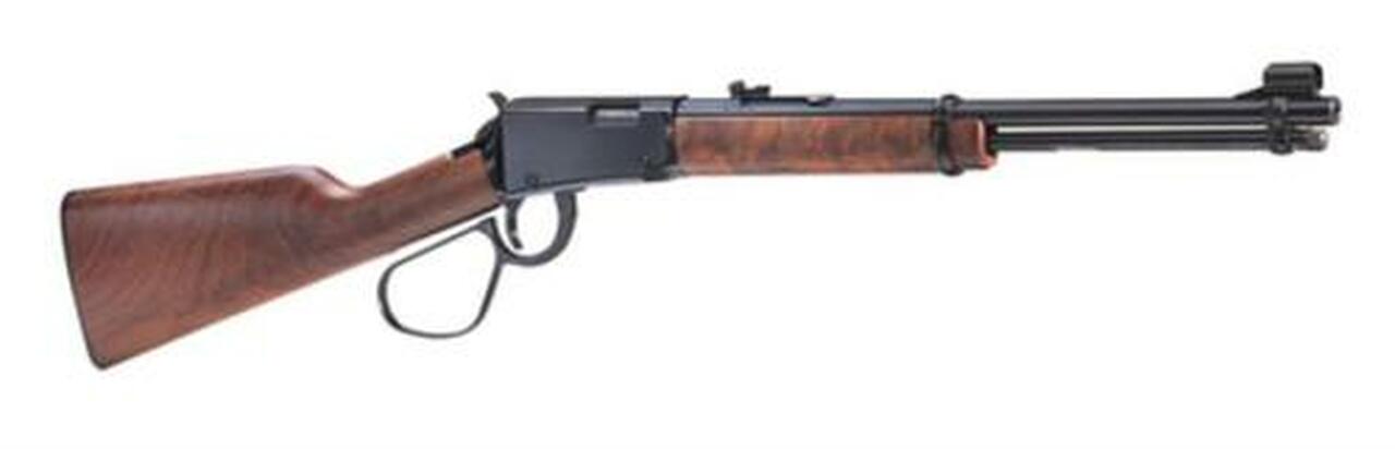 Henry Lever Carbine Lever 22 S/L/LR 16.12″ Barrel Walnut Stock Blue