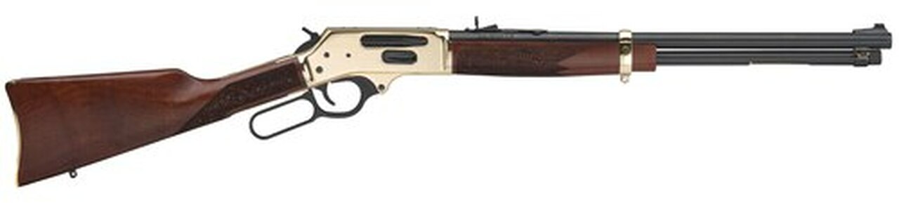 Henry Side Gate Lever 35 Remington, 20″ Barrel, American Walnut Stock, Brass Receiver, Blued Barrel, 5rd