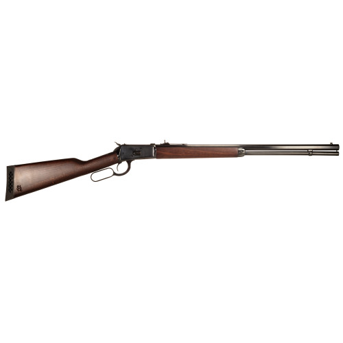 Heritage 92 Ranch Hand 38 Special +P/357 Magnum, 24″ Barrel, Black Rec, Hardwood Furniture, 12rd