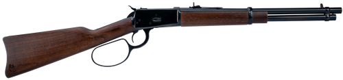 Heritage 92 Ranch Hand 44 Remington Magnum, 16.5″ Barrel, Black Rec, Hardwood Stock, 8rd