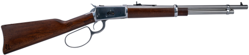 Heritage 92 Ranch Hand 44 Remington Magnum, 18″ Barrel, Stainless Receiver, Hardwood Furniture, 8rd