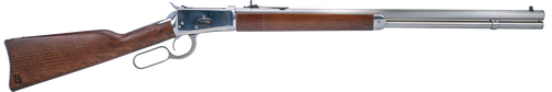 Heritage 92 Ranch Hand 45 Colt, 24″ Barrel, Silver Rec, Hardwood Stock, 12rd