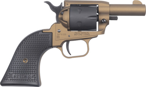Heritage Barkeep 22 LR, 2.68″ Barrel, Burnt Bronze Cerakote, Black Accents Frame, 6rd