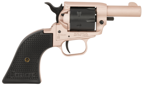 Heritage Barkeep 22 LR, 2.68″ Barrel, Rose Gold Cerakote, Black Accents Frame, 6rd