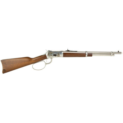 Heritage R92 TALO Edition 357 Magnum, 18″ Barrel, Engraved Silver Rec, Wood Furniture, 8rd