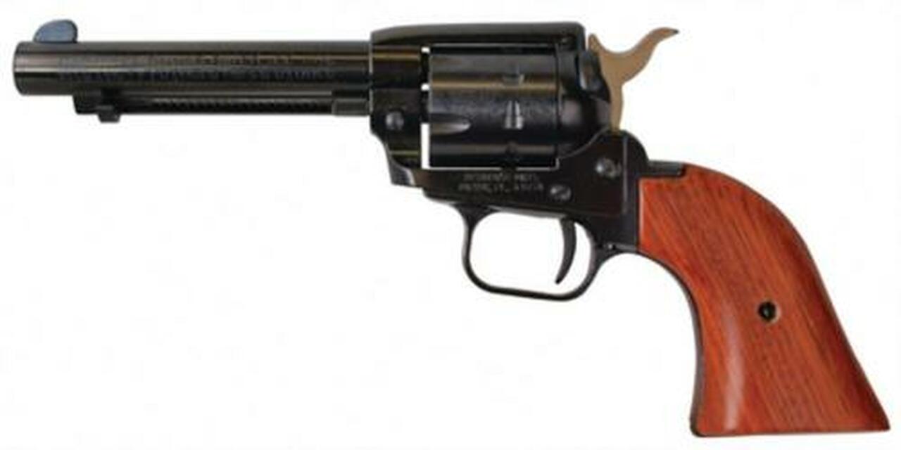 Heritage Rough Rider .22 LR/.22 Magnum 4.75″ Barrel Blue Finish Cocobolo Grips 9rds