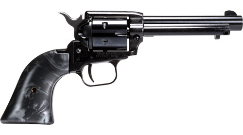 Heritage Rough Rider 22 LR, 4.75″ Barrel, Black, Pearl Grips, 6rd