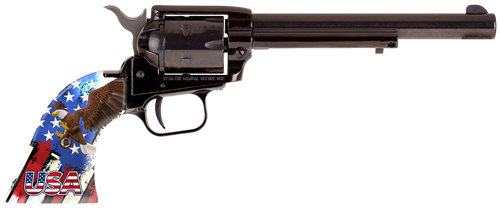 Heritage Rough Rider 22 LR, 6.5″ Barrel, Black, USA Eagle Polymer Grip, 6rd