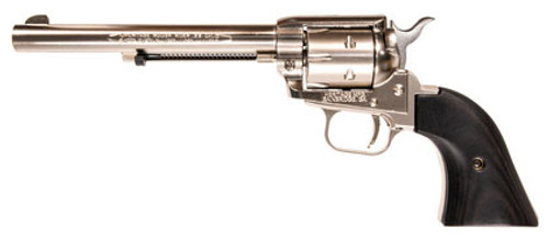 Heritage Rough Rider 22 LR, 6.50″ Barrel, Nickel Aluminum Frame, 6rd