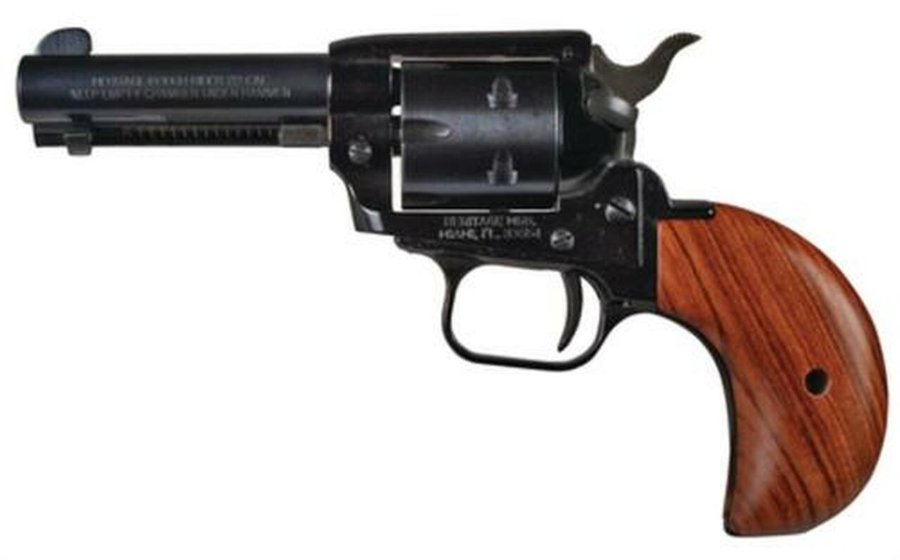 Heritage Rough Rider 22LR/22 Mag, 3.75″ Barrel, Bird Head Grip Blued, 6rd