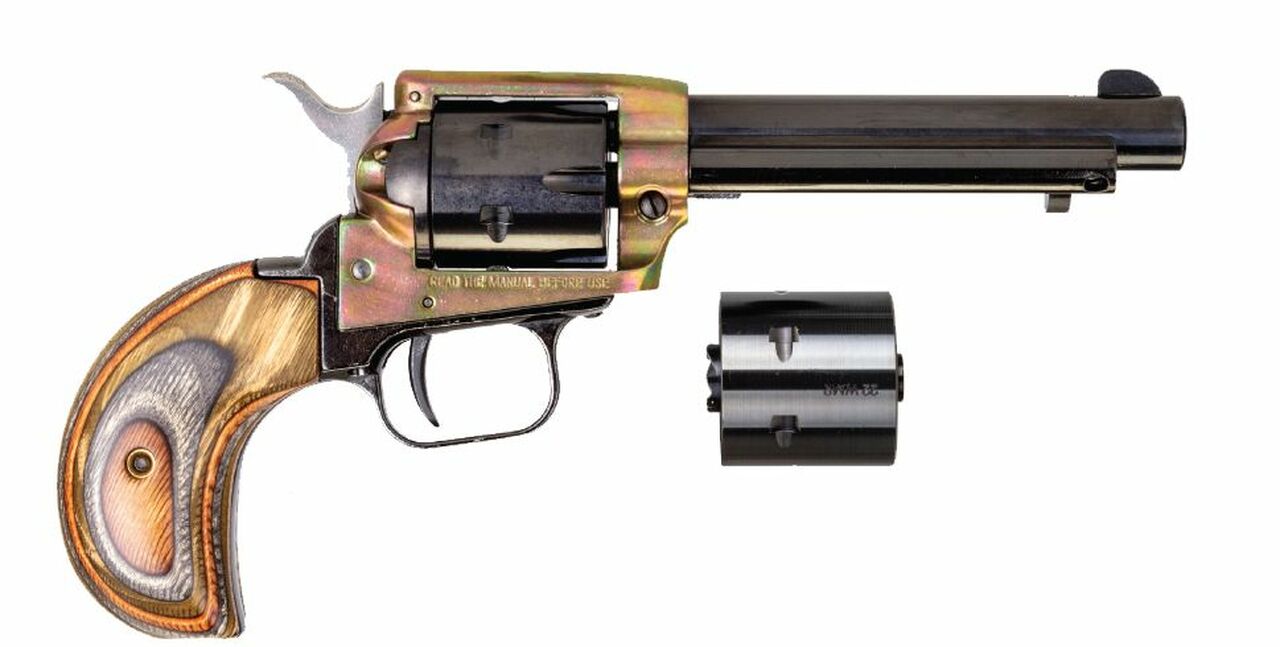 Heritage Rough Rider .22LR/.22WMR Green Camo Grip 3.5″