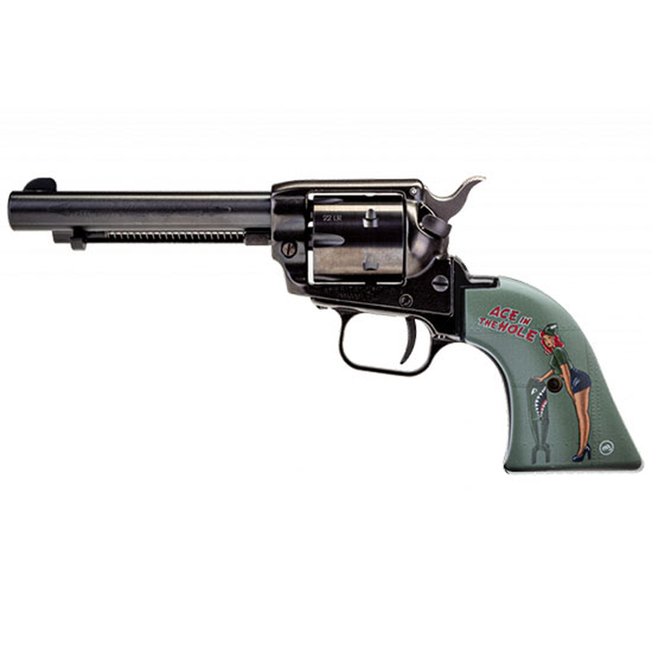 Heritage Rough Rider Ace In The Hole Pinup, 22LR, 4.75″ Barrel