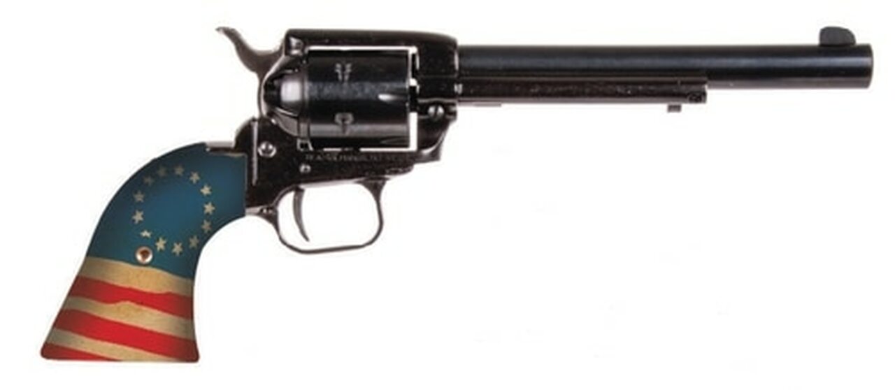 Heritage Rough Rider Honor Betsy Ross Flag 22LR, 4.75″ Barrel, 6 Shot