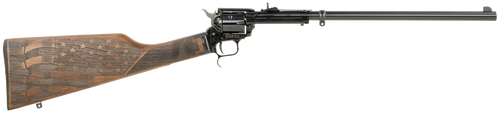 Heritage Rough Rider Rancher 22 LR, 16″ Barrel, US Flag Engraved Walnut, 6rd