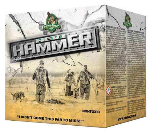 HEVI-Shot HEVI-Hammer 12 Ga, 3.5″, 1 1/2 oz, Bismuth BB Shot, 25rd Box