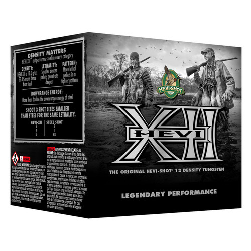 HEVI-Shot Waterfowl 12 Ga, 2.75″, 1 1/8 oz, Tungsten, 6 Shot, Hevi-XII, 25Bx/10Cs
