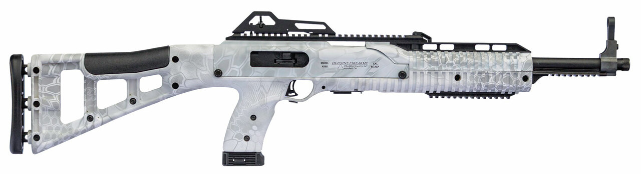 Hi-Point 1095TS 10mm, 17.50″ Barrel, Kryptek Yeti, All Weather Skeletonized Stock, 10rd
