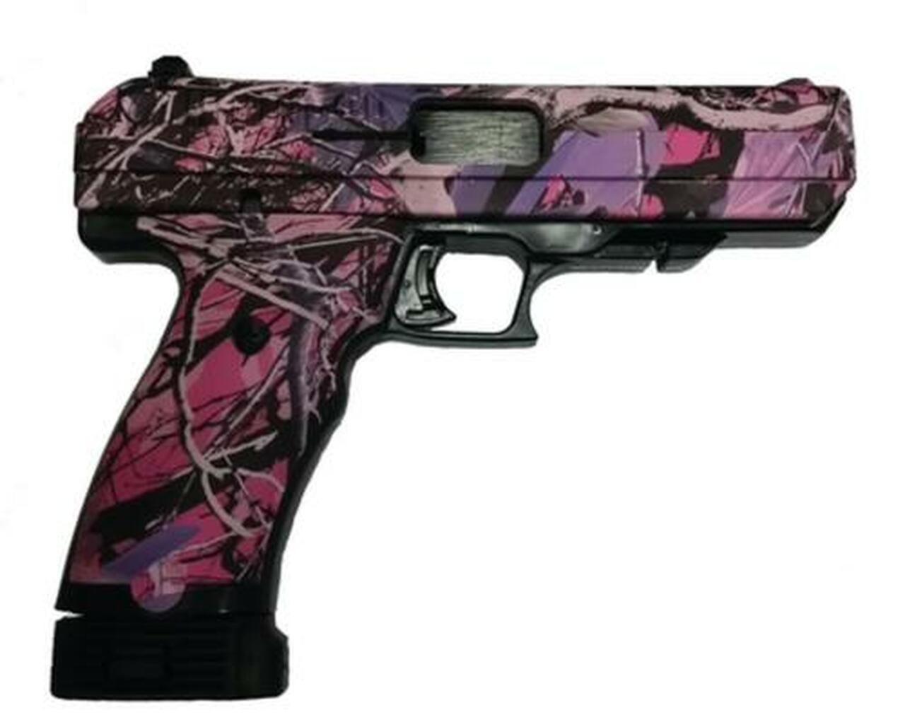 Hi-Point .40 Smith & Wesson Polymer Frame 4.5″ Barrel Pink Camo Finish 10rd