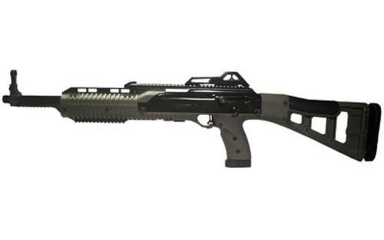 Hi-Point 4595TS Carbine 45 ACP 17.5″ Barrel, Polymer Skeleton OD Green Stock Black, 9rd
