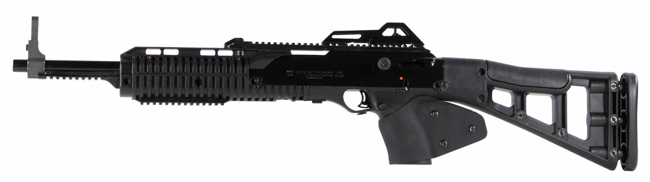 Hi-Point 4595TS Carbine *CA* .45 ACP, 17.50″ Barrel, Cali Paddle, RH, Black, 9rd