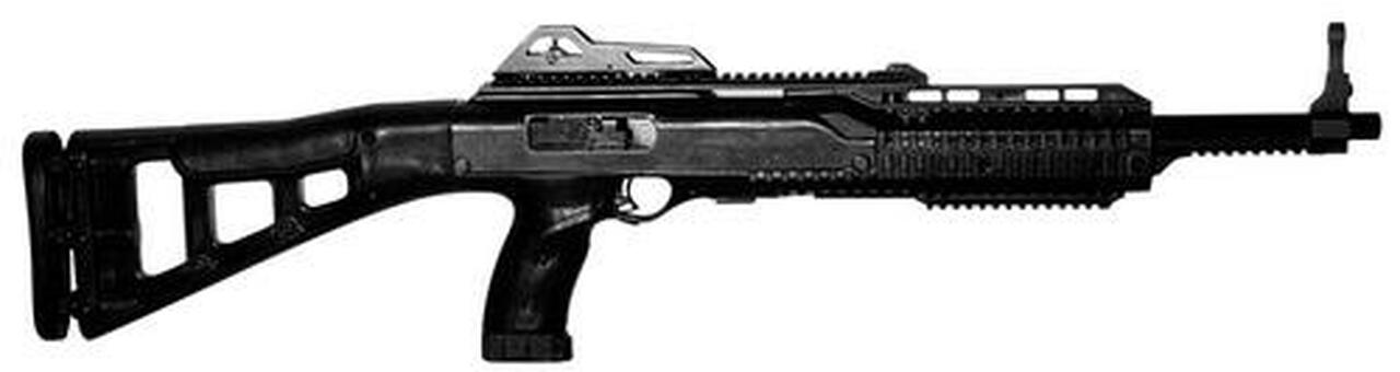 Hi-Point 4595TSCA Carbine, 45 ACP, 17.5″, 9rd, Black Synthetic
