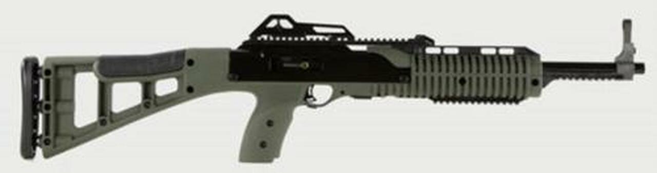 Hi-Point 995TS Carbine 9mm 16.5″ Barrel, Polymer Skeleton OD Green Stock Black, 10rd